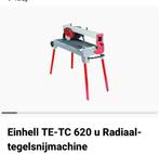 Natuursteen tegel snijder, Doe-het-zelf en Bouw, Gereedschap | Zaagmachines, Ophalen, Gebruikt, Einhell