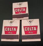 3 lucifers mapjes vol Celta Pils, Verzamelen, Ophalen, Nieuw