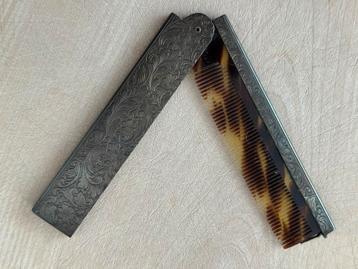 Jugendstil kam in zilveren etui beschikbaar voor biedingen