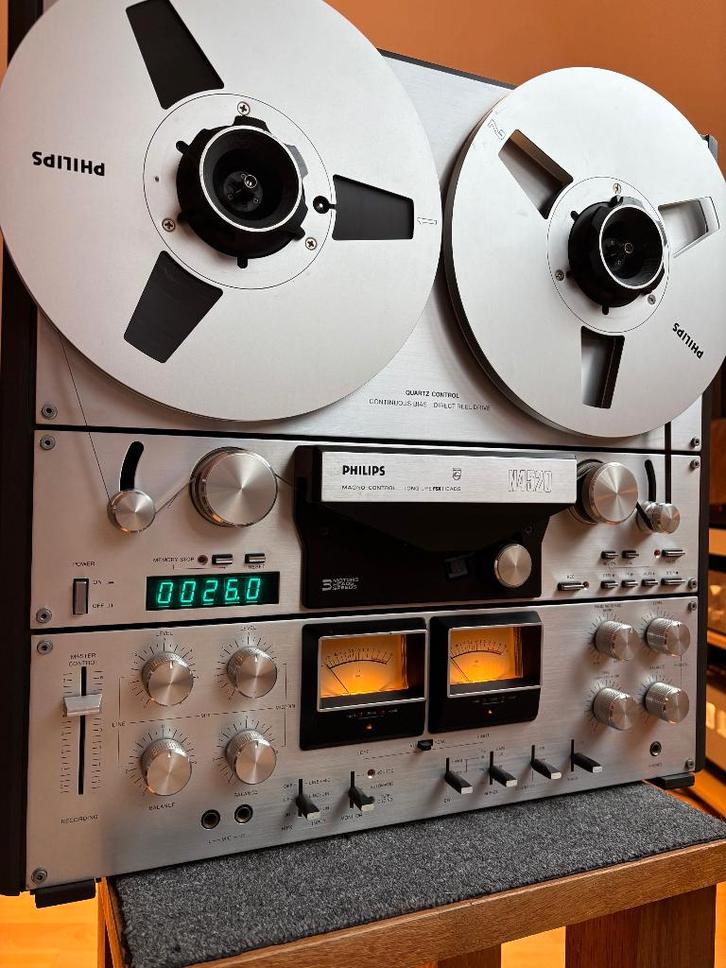 Philips N4520 - - - met totaalrevisie + accessoires - - -, TV, Hi-fi & Vidéo, Enregistreurs audio, Enlèvement