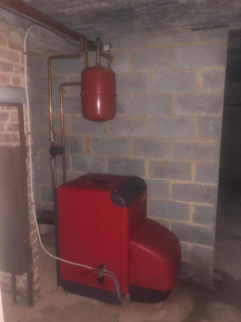 GRATUIT - CHAUDIÈRE MAZOUT CHAPPEE, Doe-het-zelf en Bouw, Verwarming en Radiatoren, Gebruikt, Cv-ketel of Combi-ketel, 80 cm of meer