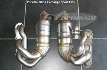 Porsche 987 gen2 DFI Boxster/Cayman 200 cell cat upgrade beschikbaar voor biedingen