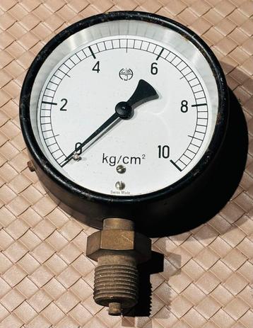 Vintage Manometer Kg/CM2 beschikbaar voor biedingen