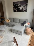 3-zitsbank / zetel er chaise longue, Ophalen, Stof