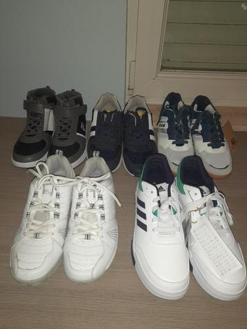 5 nieuwe paar schoenen maat 39 beschikbaar voor biedingen