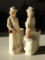 thème « chasse » : 2 vases anciens en porcelaine, Enlèvement ou Envoi