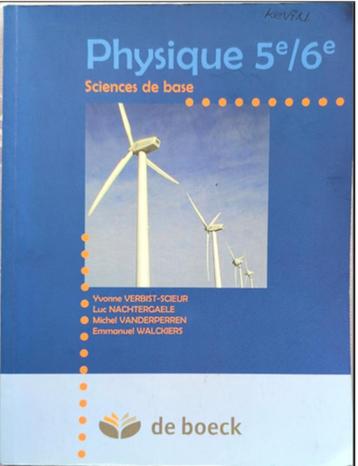 Physique 5/6 sciences de base EAN : 9782804140878 beschikbaar voor biedingen