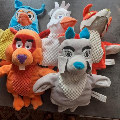 Fabeltjeskrant handpoppen volledige serie, Verzamelen, Poppen, Ophalen of Verzenden