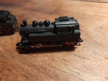 Lot 2 locomotives vapeur miniatures beschikbaar voor biedingen
