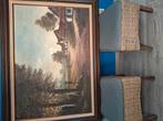 Te koop grote landelijke schilderij, Antiek en Kunst, Ophalen