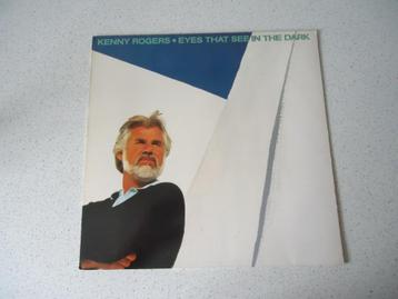 LP van "Kenny Rodgers" Eyes That See In The Dark anno 1983. beschikbaar voor biedingen