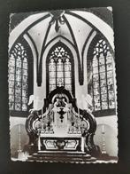 oude postkaart Zichem - Sint-Eustachiuskerk - altaar, Ophalen of Verzenden, 1960 tot 1980, Ongelopen, Vlaams-Brabant