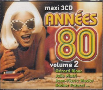 Maxi 3 CD jaren 80 Deel 2 | 3596971959425 | B21 beschikbaar voor biedingen
