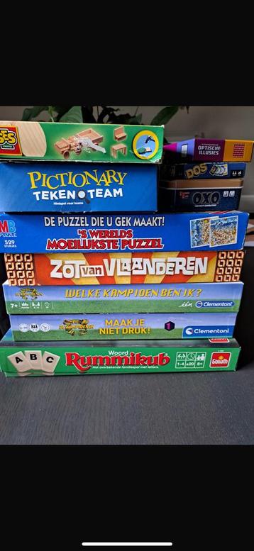 Diverse spelletjes beschikbaar voor biedingen