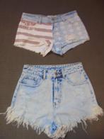 2 jeans shortjes, Vêtements | Femmes, Jeans, Envoi, Porté, W27 (confection 34) ou plus petit