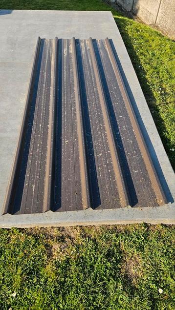 Profielplaat 275x105 cm grafietkleur beschikbaar voor biedingen