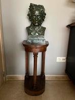 Beethoven buste antiek + sokkel, Antiquités & Art, Art | Sculptures & Bois, Enlèvement