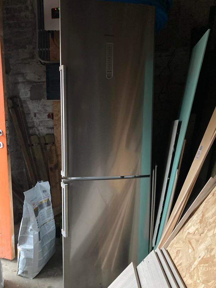 Koelkast met diepvriesvak, Elektronische apparatuur, Koelkasten en IJskasten, Gebruikt, Met vriesvak, 160 cm of meer, 45 tot 60 cm