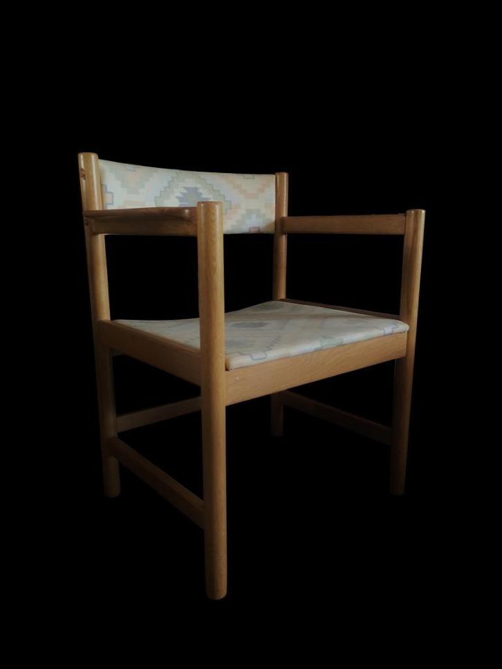 Prachtige vintage eiken Borge Mogensen design armchair stoel, Huis en Inrichting, Woonaccessoires | Overige, Gebruikt, Ophalen of Verzenden