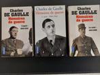 CHARLES DE GAULLE mémoires de guerre - 3 tomes, Livres, Guerre & Militaire, Comme neuf, Enlèvement ou Envoi