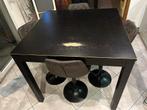 4 tabourets de bar + table, Maison & Meubles, 4 tabourets, Enlèvement, Utilisé