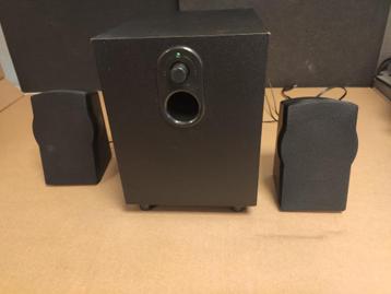 pc luidspreker speaker set met subwoofer beschikbaar voor biedingen