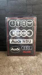 Metalen audi bord, Ophalen of Verzenden