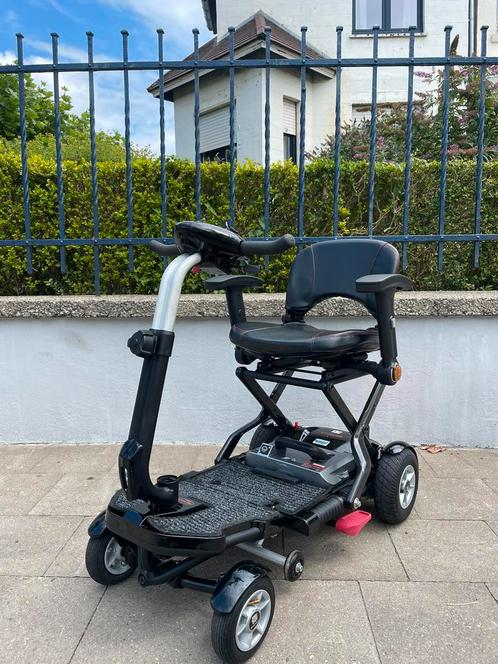 Scootmobiel Brio Heartway S19F opvouwbare elektrische scoote, Diversen, Rolstoelen, Zo goed als nieuw, Elektrische rolstoel, Inklapbaar