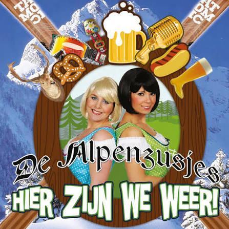 De Alpenzusjes - Hier zijn we Weer, Cd's en Dvd's, Cd's | Nederlandstalig, Rock, Ophalen of Verzenden