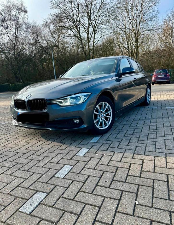 Bmw 316d 2.0 diesel année 2018, Auto's, BMW, 3 Reeks, ABS, Diesel, Euro 6, Berline, 5 deurs, Handgeschakeld, Zilver of Grijs, Zwart