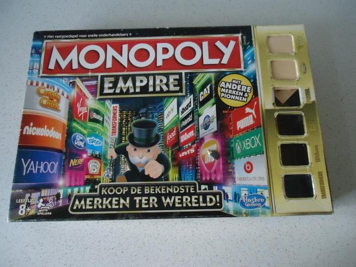 "Monopoly Empire" van Hasbro in Nieuwe Staat., Hobby en Vrije tijd, Gezelschapsspellen | Bordspellen, Zo goed als nieuw, Een of twee spelers