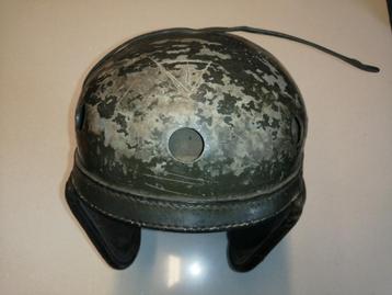 CASQUE DE TANKISTE, Collections, Enlèvement ou Envoi, Armée de terre, Casque ou Béret