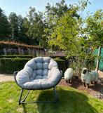 Nieuw, tuinstoel/schommelstoel,relax,zwart ijzer,taupe, Tuin en Terras, Ophalen, Nieuw