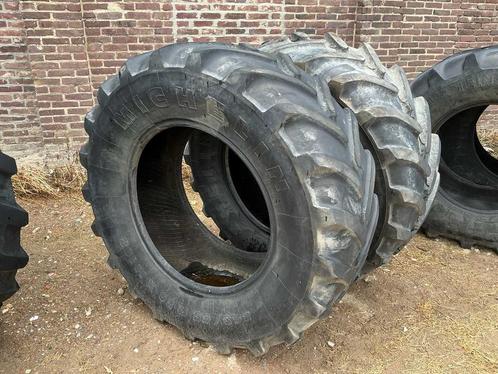 Michelin XM 108 540/65R30 set, Zakelijke goederen, Landbouw | Onderdelen | Banden, Velgen en Assen