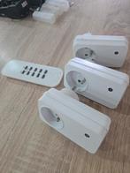 Prise avec télécommande, gestion à part lot de 3, Ophalen of Verzenden, Zo goed als nieuw