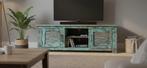 Tv meubel in India Ibiza stijl, 150 tot 200 cm, Ophalen of Verzenden, Zo goed als nieuw, Minder dan 100 cm