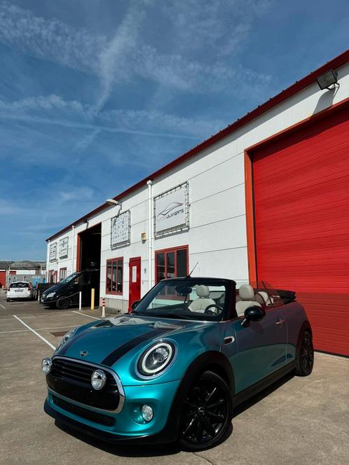 Mini cooper cabrio facelift 12/2018  1.5i nav/led/flag/pdc, Auto's, Mini, Bedrijf, Te koop, Cooper, ABS, Adaptieve lichten, Airbags