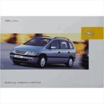 Opel Zafira A Instructieboekje 2004 -06 #1 Nederlands, Enlèvement ou Envoi