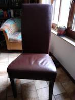 Stoelen 2, Huis en Inrichting, Stoelen, Ophalen, Gebruikt, Bruin, Twee