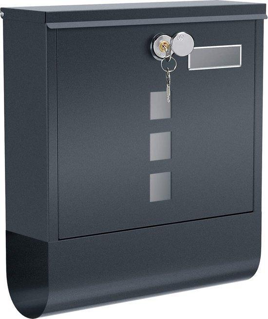 Roestvrijstalen brievenbus, Tuin en Terras, Brievenbussen, Ophalen of Verzenden