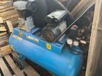 Compressor met vat 90L, Ophalen, Gebruikt, 6 tot 10 bar, Minder dan 200 liter/min