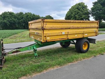 Joskin 6T5ex kipper olie rem, brede banden, kipkar kipwagen