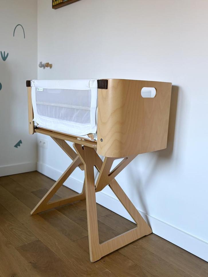 Bednest cosleeper + 2 matrassen + bedovertrekken + reistas, Kinderen en Baby's, Babywiegjes en Ledikanten, Zo goed als nieuw, Reisbedje