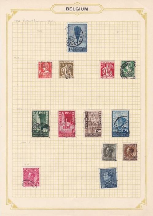 TIMBRES BELGES TB8, Timbres & Monnaies, Timbres | Europe | Belgique, Enlèvement ou Envoi