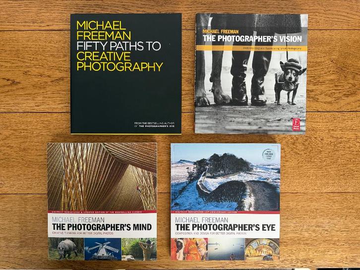 4 livres photo de Michael Freeman (en Anglais), Boeken, Kunst en Cultuur | Fotografie en Design, Zo goed als nieuw, Fotografie algemeen