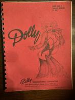 BALLY DOLLY MANUEL AVEC SCHÉMAS, Collections, Enlèvement ou Envoi, Bally, Flipper (jeu), Comme neuf