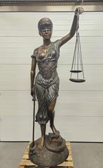 XXL BRONZEN VROUW JUSTITIA 2,20 M LEES ZOEKERTJE VOOR INFO!, Antiek en Kunst, Ophalen of Verzenden