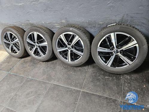 7mm! Originele VW Caddy 2K7 Colombo 17 inch zwarte velgen 5x, Auto-onderdelen, Banden en Velgen, Banden en Velgen, Winterbanden