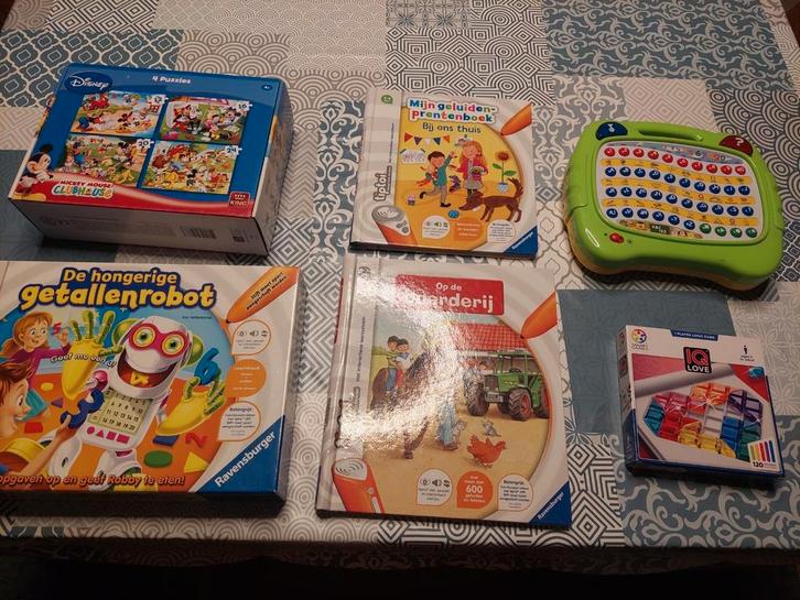 Tiptoy, Disney, smart games love IQ, letters leren, Hobby en Vrije tijd, Gezelschapsspellen | Overige, Zo goed als nieuw, Ophalen of Verzenden