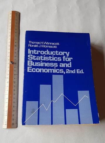 Introductory Statistics for Business and Economics disponible aux enchères